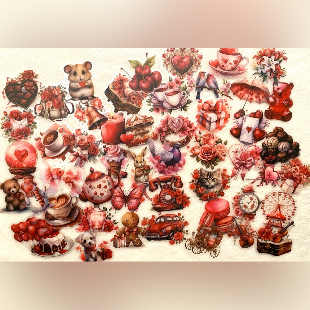 Love Themed Sticker Set | Waterproof | Special for Valentine’s Day - Picture 3 of 4